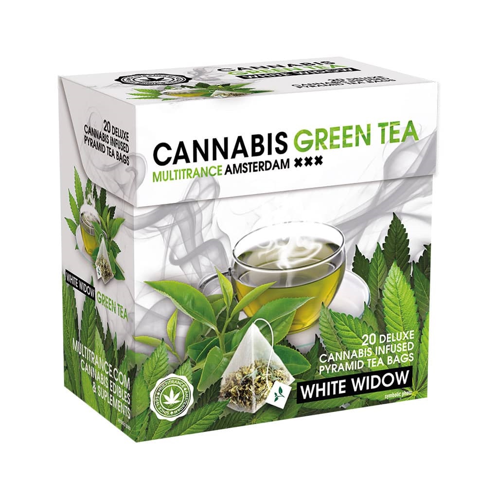 Cannabis Green Pyramid Tea White Widow THC Free